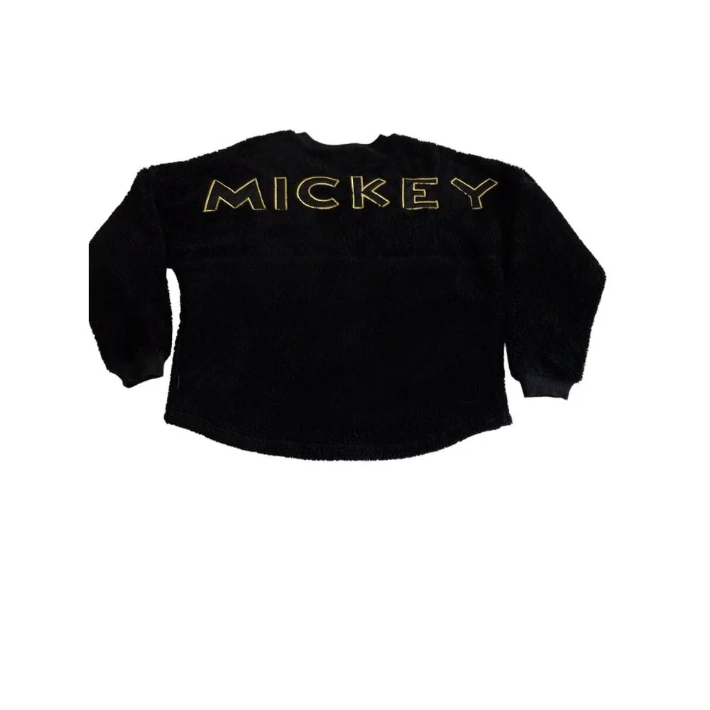 Disney Gold Collection Mickey Furry Sweater By Spirit Jersey